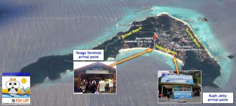 Book Tickets from Langkawi to Koh Lipe Ferry